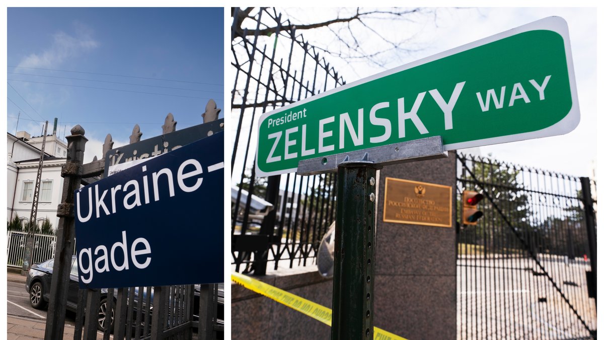 Gator byter namn världen över efter kriget i Ukraina.